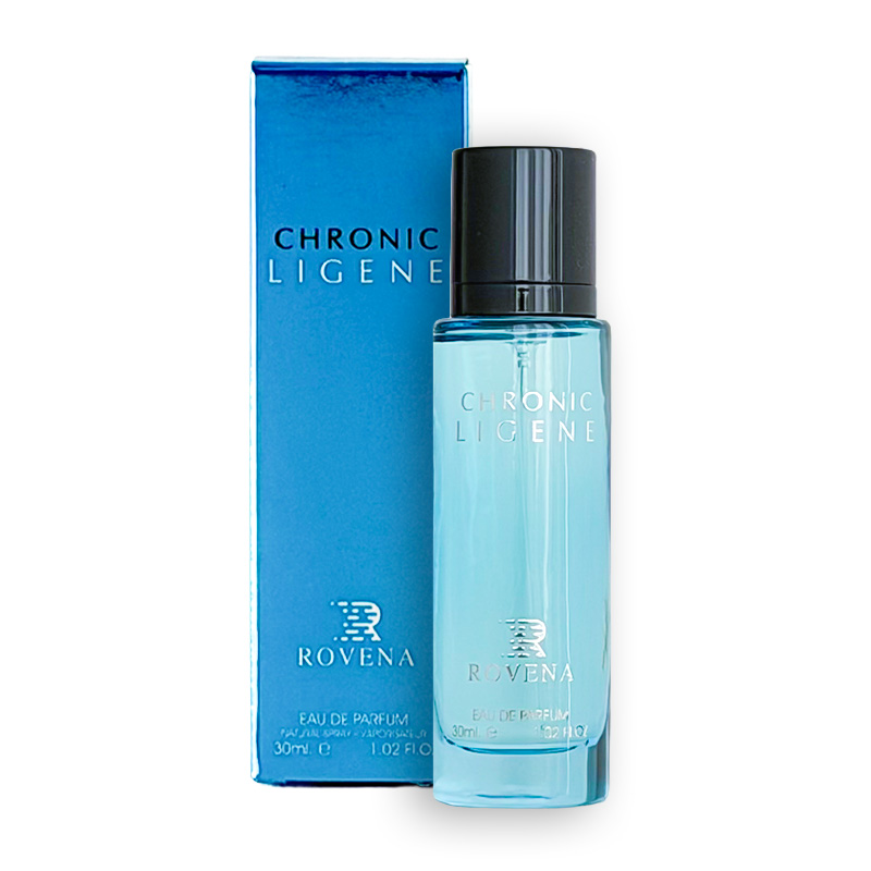 ادکلن روونا Rovena مدل Chronic Ligene رایحه آزارو کروم لجند حجم 30ml
