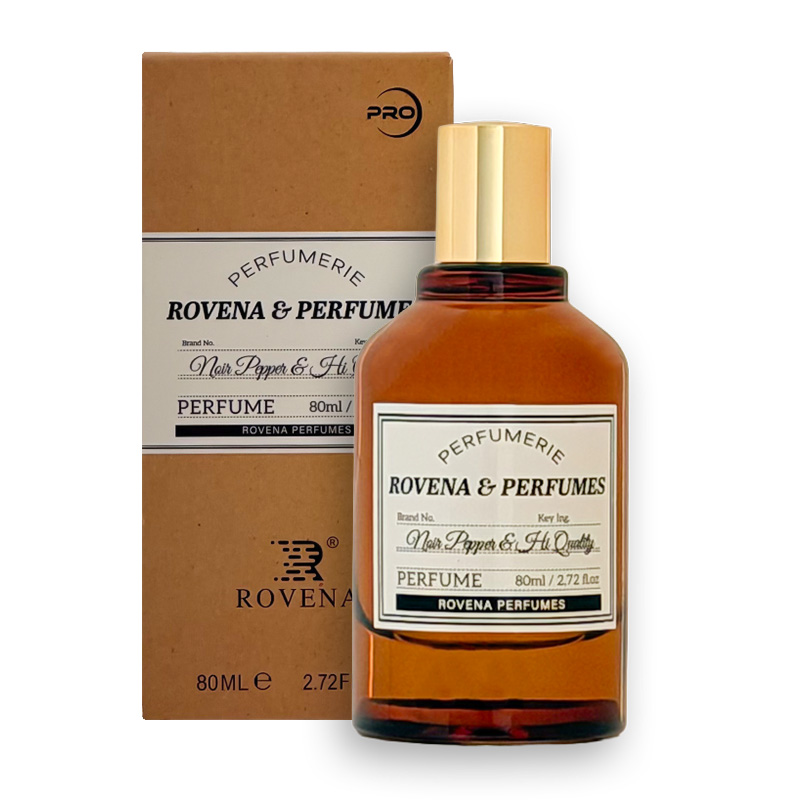 ادکلن روونا Rovena رایحه نویر پوپر اند های کواتتی مدل Noir Pepper حجم 100ml
