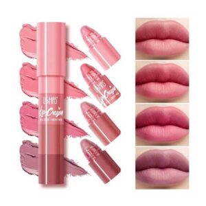 رژ لب چهار رنگ یوشاس Ushas مدل Lip Crayon