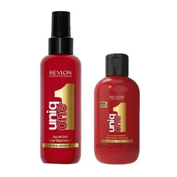 پک شامپو و ماسک مو 10 کاره رولون Revlon احیا کننده و درمان‌ کننده فوری مو