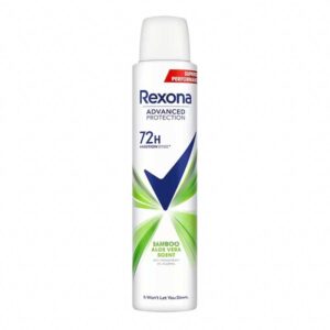 اسپری ضد تعریق 72 ساعته زنانه رکسونا Rexona مدل Bamboo & Aloe Vera حجم 200ml