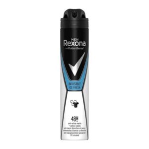 اسپری ضد تعریق 48 ساعته مردانه رکسونا Rexona مدل Invisible Ice Fresh حجم 200ml