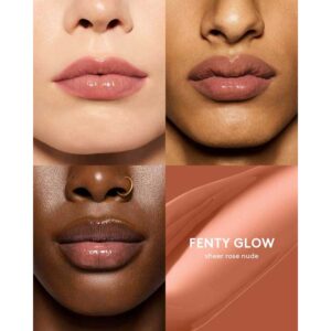 لیپ گلاس حجم دهنده فنتی بیوتی Fenty Beauty مدل Gloss Bomb Heat