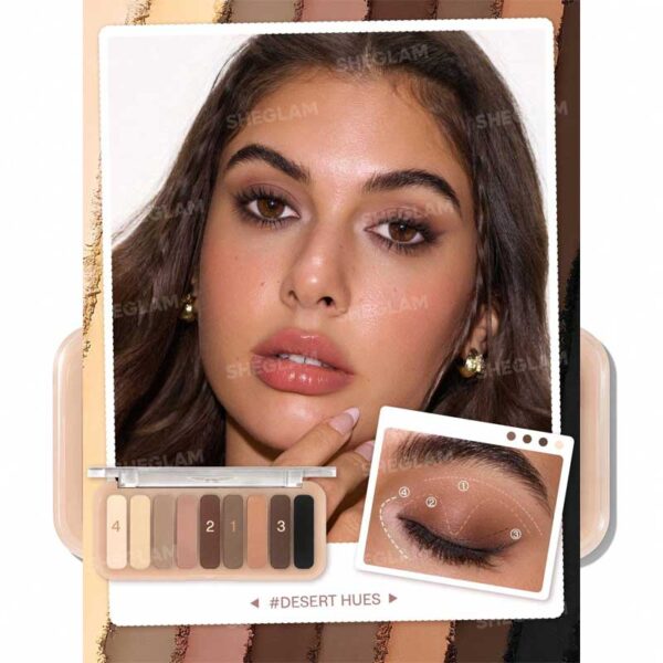 پالت سایه چشم 9 رنگ شیگلم Sheglam