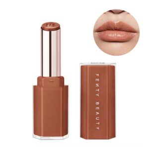لیپ گلاس براق فنتی بیوتی Fenty Beauty مدل Gloss Bomb Stix رنگ Sorta $elfish 07 حجم 9ml