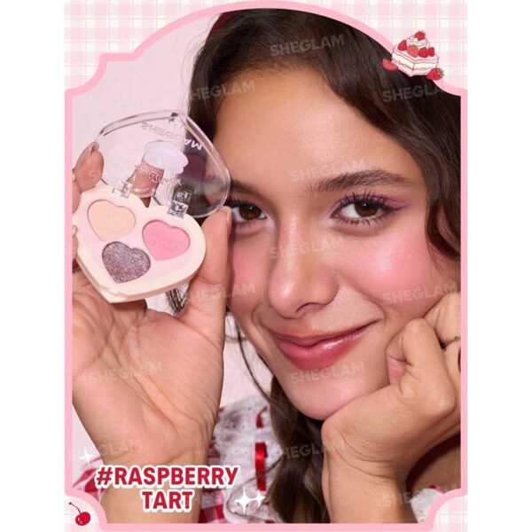 پالت سایه سه رنگ شیگلم Sheglam مدل Berry Besties Color Trio