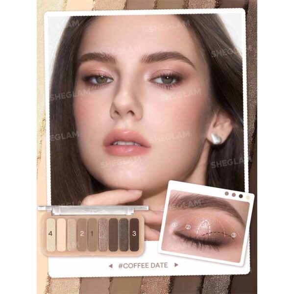 پالت سایه چشم 9 رنگ شیگلم Sheglam