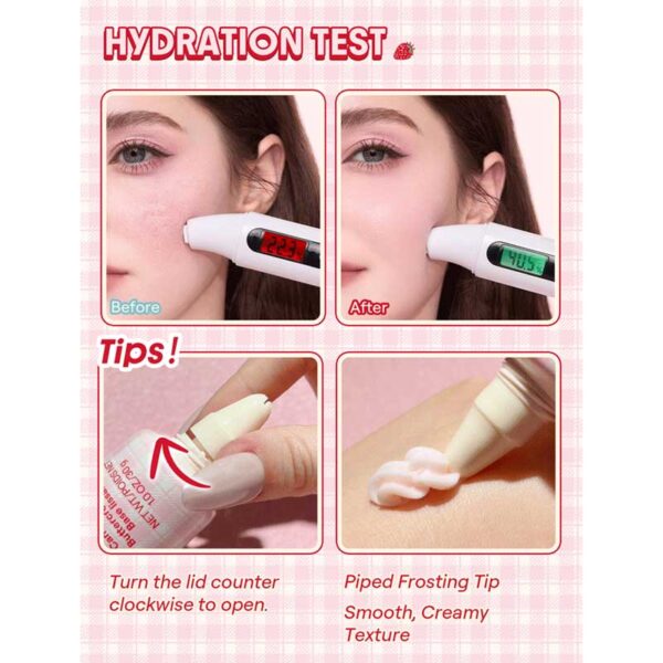 پرایمر آبرسان و نرم‌ کننده پوست شیگلم Sheglam مدل Buttercream Bliss Canvas حجم 30g