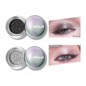 سایه چشم گلیتری YK2 شیگلم Sheglam مدل Rare Metals Glitter Topper