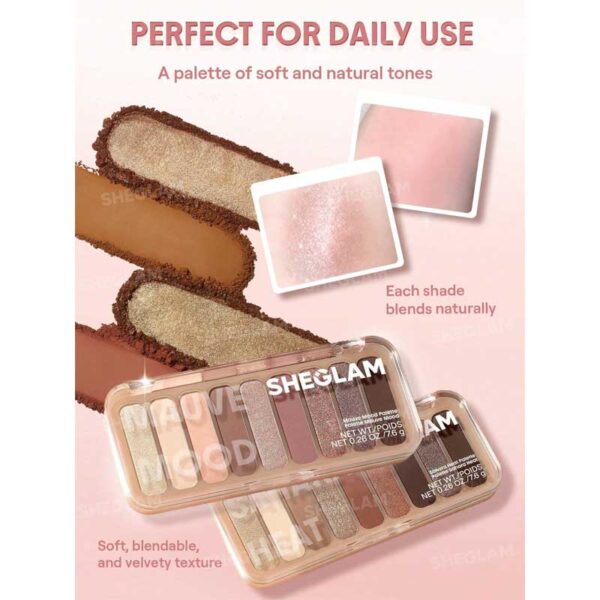 پالت سایه چشم 9 رنگ شیگلم Sheglam