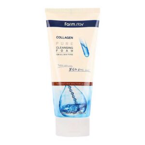 فوم شوینده صورت حاوی کلاژن فارم استی Farm Stay مدل Collagen Pure حجم 180ml