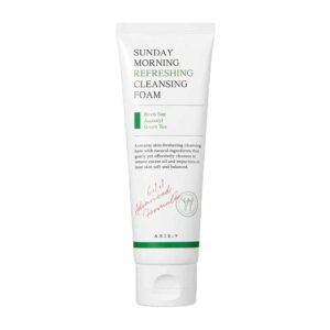 فوم شوینده صورت ضد آکنه اکسیس وای AXIS Y مدل Sunday Morning Refreshing حجم 120ml