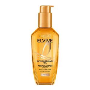 سرم مو مغذی و درخشان‌ کننده لورال Loreal مدل Elvive Extraordinary Oil حجم 100ml