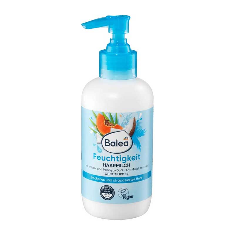 شیر مو آبرسان باله‌ آ Balea رایحه نارگیل و پاپایا مدل Feuchtigkeit حجم 200ml