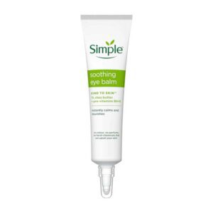کرم تسکین دهنده دور چشم سیمپل Simple مدل Soothing Eye Balm حجم 15ml