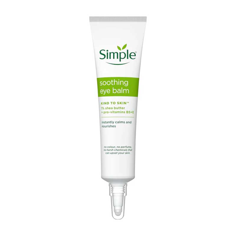 کرم تسکین دهنده دور چشم سیمپل Simple مدل Soothing Eye Balm حجم 15ml