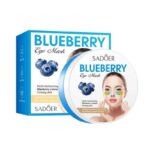 ماسک زیر چشم ضد چروک و آبرسان سادور Sadoer مدل بلوبری Blueberry پک 60 عددی