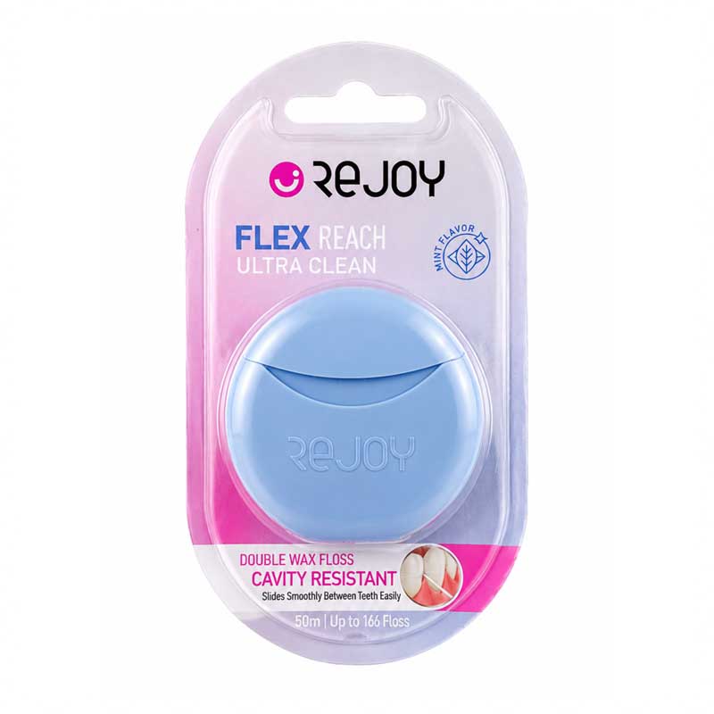نخ دندان قرقره ای 50 متری ریجوی Rejoy مدل Flex Reach