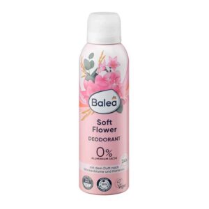 اسپری دئودورانت بدون آلومینیوم باله‌ آ Balea رایحه Soft Flower حجم 200ml