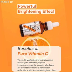 سرم ضد لک و روشن کننده ویتامین C تیام Tiam مدل Vitamin C24 Surprise Serum حجم 30ml