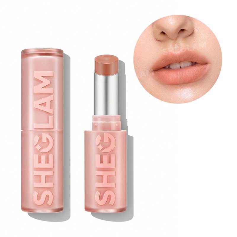 رژ لب مات بلوری شیگلم Sheglam مدل Lip Veil Cushion Lightweight رنگ Encore Energy