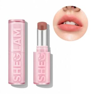 رژ لب مات بلوری شیگلم Sheglam مدل Lip Veil Cushion Lightweight رنگ Be Fearless