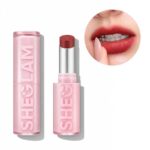 رژ لب مات بلوری شیگلم Sheglam مدل Lip Veil Cushion Lightweight رنگ Fed Up