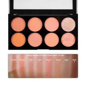 پالت رژگونه رولوشن Revolution کالکشن Ultra Blush رنگ Hot Spice