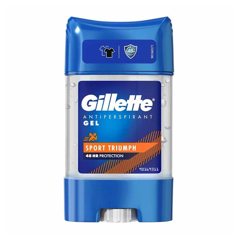 مام ژله ای ضد تعریق 48 ساعته ژیلت Gillette مدل Sport Triumph حجم 70ml