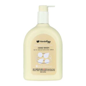 مایع شوینده دست حاوی اوره و روغن کرچک هندولوژی Handology مدل Rich Coconut حجم 500ml