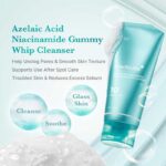فوم شوینده روشن کننده و تسکین دهنده پوست مدی کیوب Medicube مدل Azelaic Acid Niacinamide Deep Clean حجم 120g