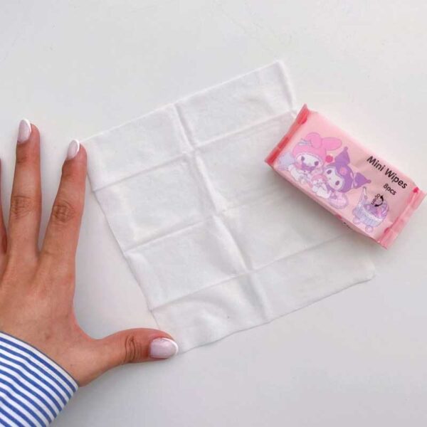 بسته 8 عددی پک دستمال مرطوب Melly Bantang مدل Mini