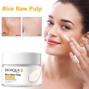 کرم مرطوب کننده و آبرسان برنج بیوآکوا Bioaqua حجم 50g