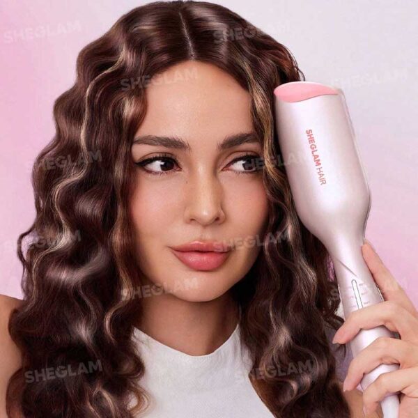 دستگاه فر کننده مو شیگلم Sheglam مدل Cupid’s Charm Beach Babe Hair Wave