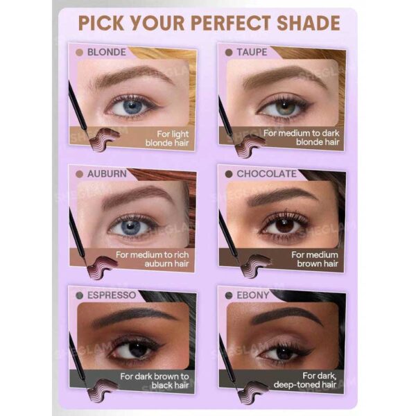 ژل ابرو پیل آف شیگلم Sheglam مدل Tint Lock Tattoo Peel Off