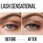 ریمل حجم دهنده و بلند کننده میبلین Maybelline مدل Lash Sensational Intense Black