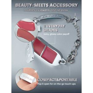 پالت لیپ گلاس براق دستبندی شیگلم Sheglam مدل Lip Link Mini Gloss Bracelet Palette