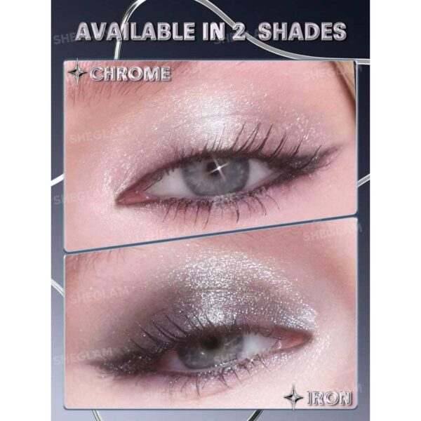 سایه چشم گلیتری YK2 شیگلم Sheglam مدل Rare Metals Glitter Topper