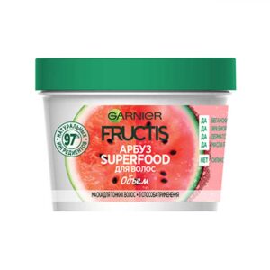 ماسک مو داخل حمام Superfood گارنیر Garnier مدل Watermelon حجم 390ml