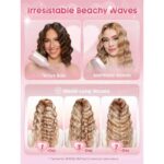 دستگاه فر کننده مو شیگلم Sheglam مدل Cupid’s Charm Beach Babe Hair Wave