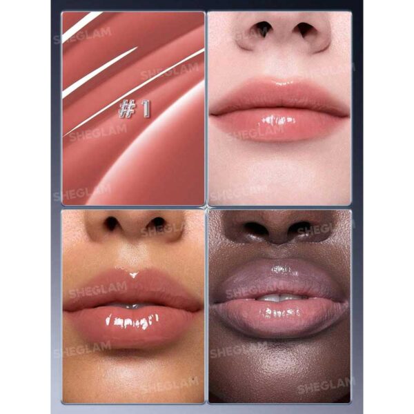 پالت لیپ گلاس براق دستبندی شیگلم Sheglam مدل Lip Link Mini Gloss Bracelet Palette