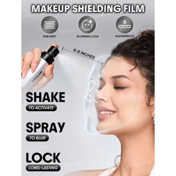 اسپری فیکس بلور کننده ضد آب شیگلم Sheglam مدل Camera On Blurring Waterproof حجم 60ml