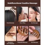ماساژور سنگی چند کاره مدل گواشا شانه‌ ای
