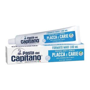 خمیر دندان پاستا دل کاپیتانو Pasta Del Capitano مدل Placca E Carie حجم 100ml