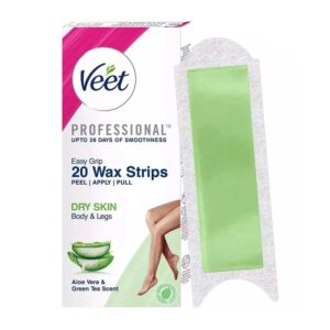 پک 20 عددی نوار موبر بدن ویت Veet مناسب پوست خشک Dry Skin