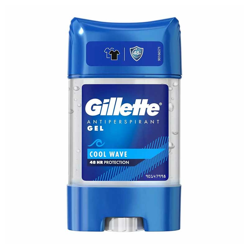 مام ژله ای ضد تعریق 48 ساعته ژیلت Gillette مدل Cool Wave حجم 70ml
