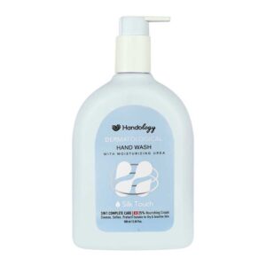 مایع شوینده دست حاوی اوره و روغن کرچک هندولوژی Handology مدل Silk Touch حجم 500ml
