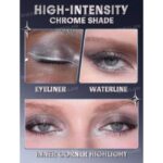 خط چشم نقره ای متالیک YK2 شیگلم Sheglam مدل Silver Strobe Metallic Eyeliner