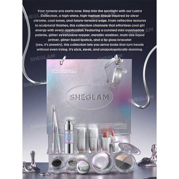 کالکشن کامل آرایشی لوسترا YK2 Lustra شیگلم Sheglam مدل Lustra Collection Set