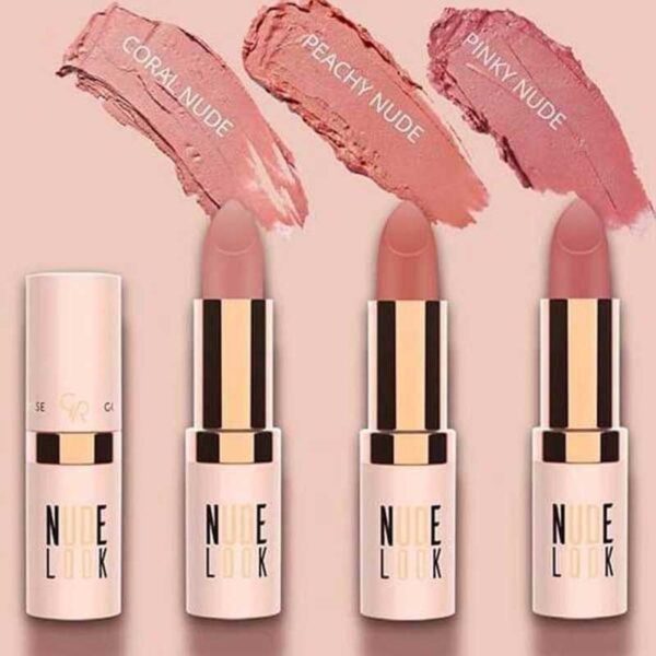 رژ لب کرمی نود گلدن رز Golden Rose مدل Nude Look